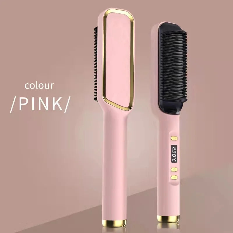 Negative Ion Heating Straight Hair Comb