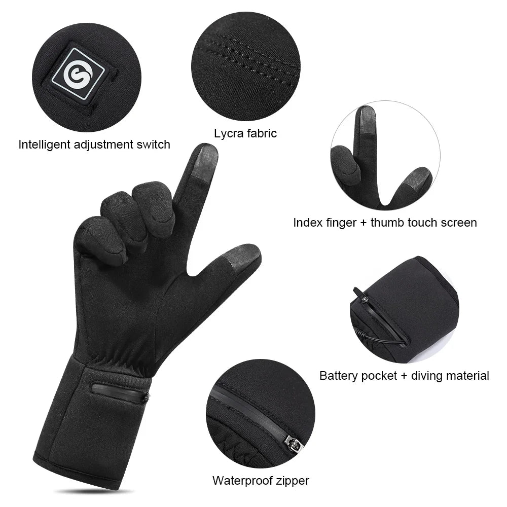 Heated Waterproof Gloves