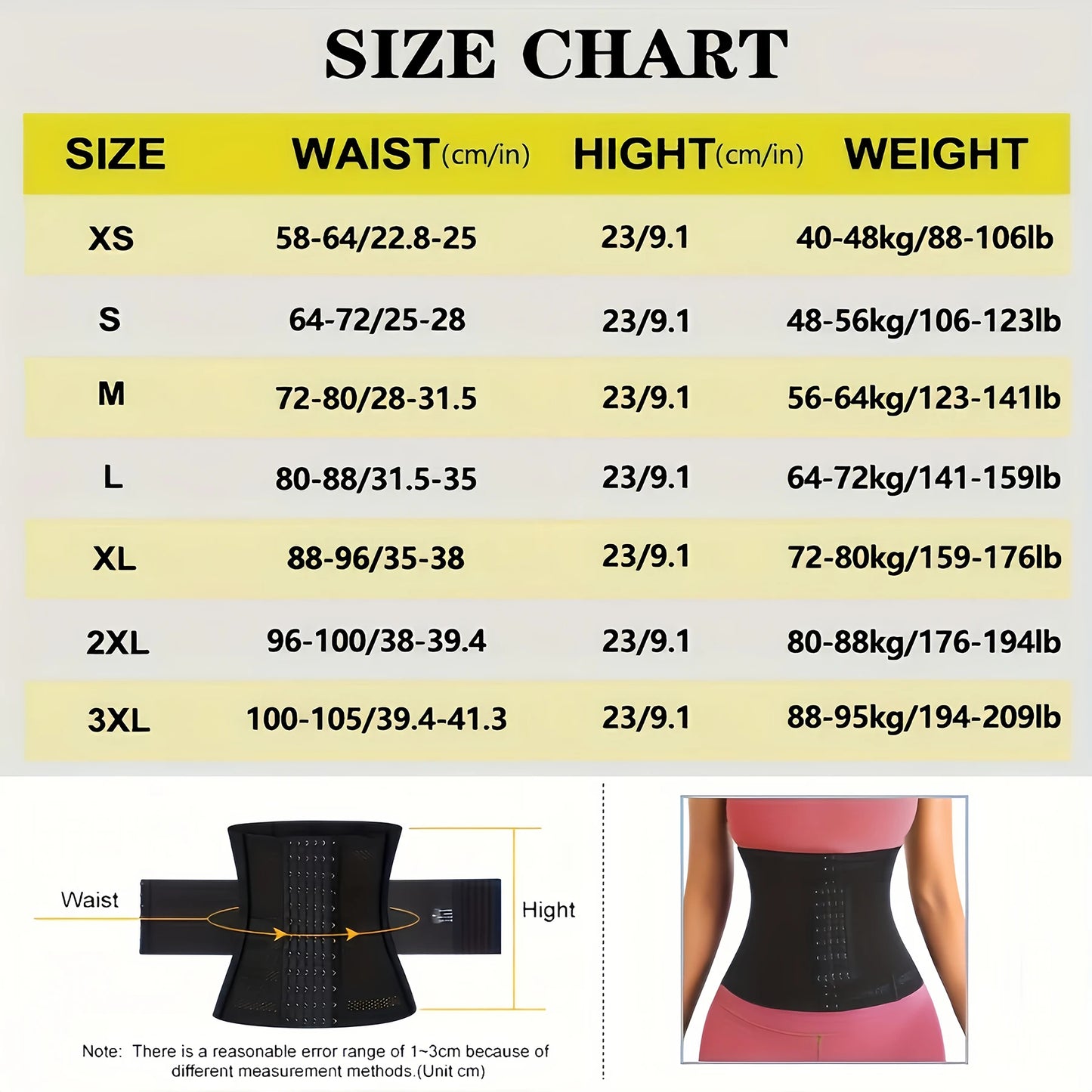 Under-Bust Waist Corset