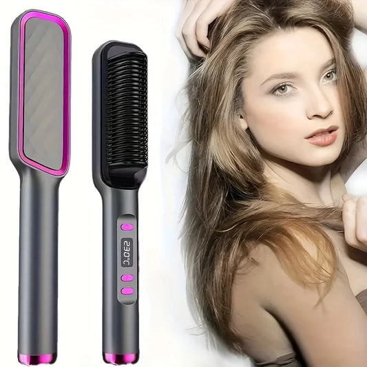 Negative Ion Heating Straight Hair Comb