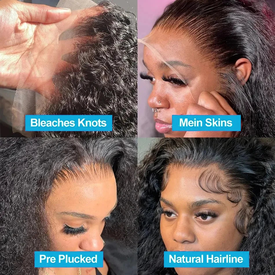 Deep Wave Human Hair Wigs