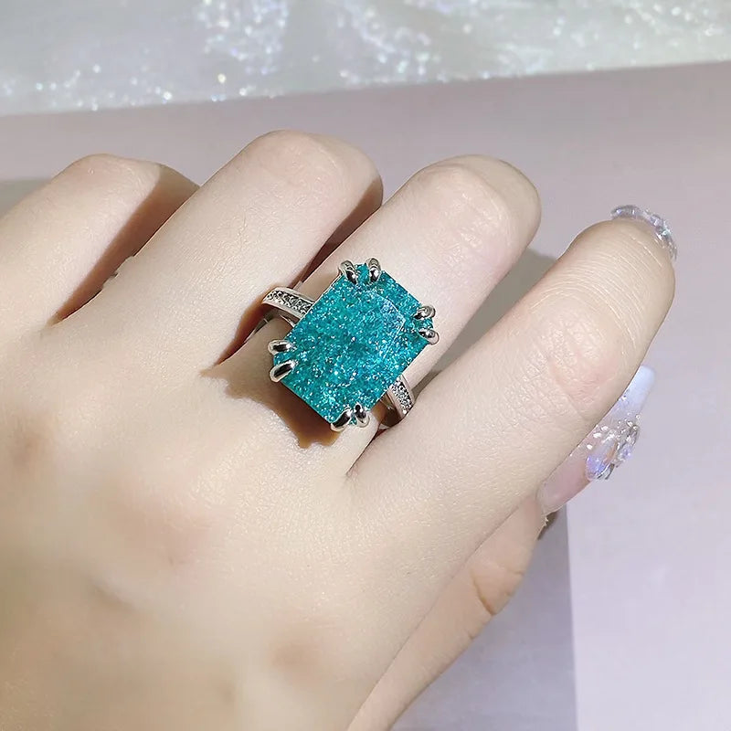 925 Silver Tourmaline Ring