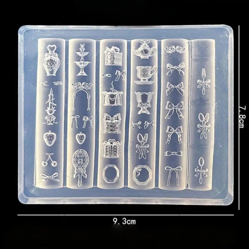 Sweet Flower Nail Art Stencil