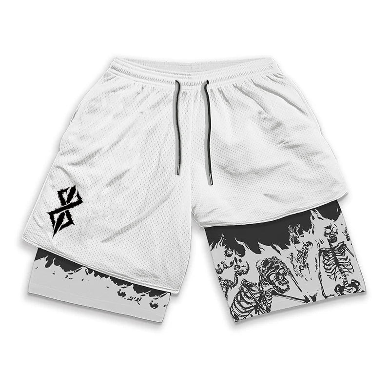 Athletic Quick-Dry Stretch Shorts