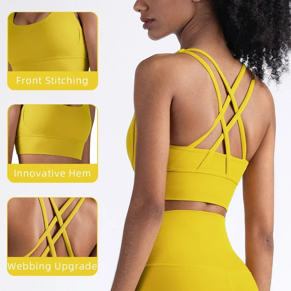 Cross Back Sport Bra