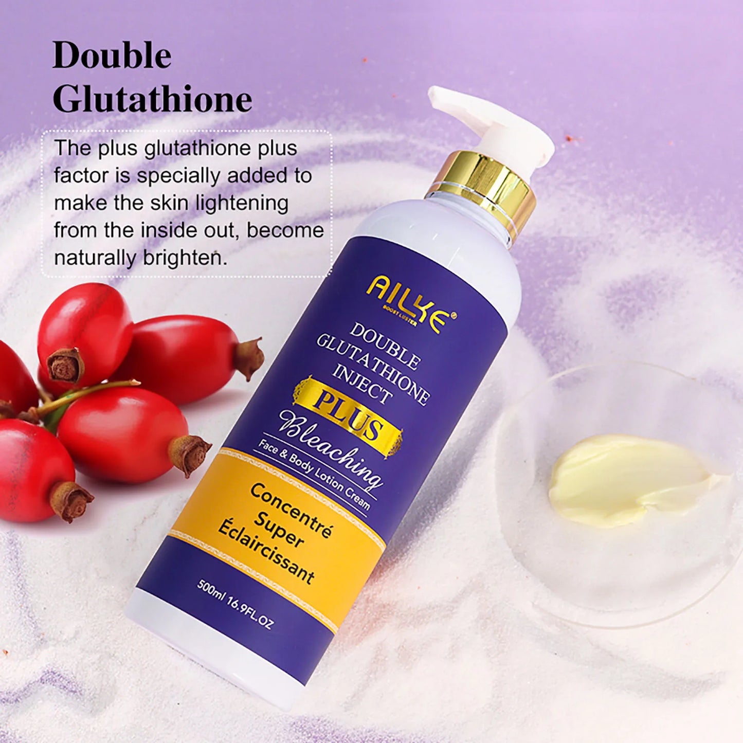 AILKE 24k Gold Flake Skin Lightening Serum