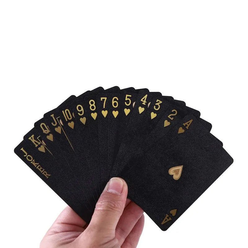 Black/Gold Playing Cards