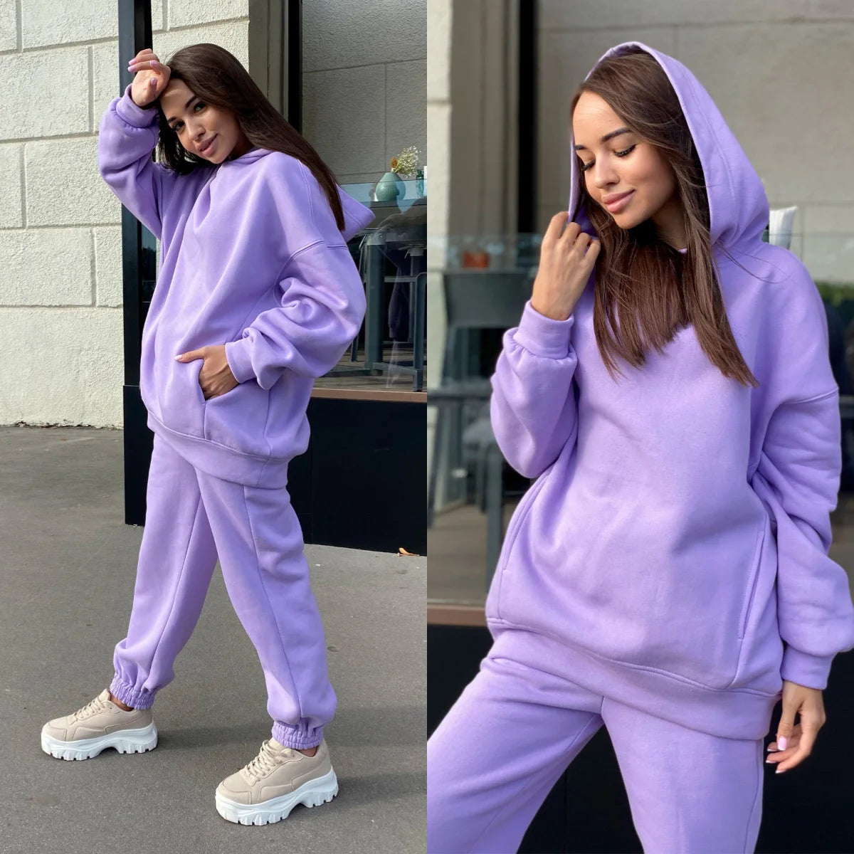 Fleece Hoodie/Pant Set