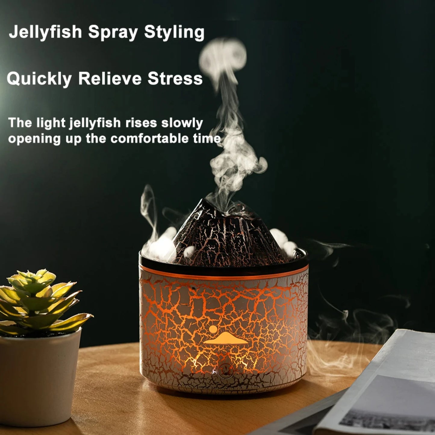 Mini Volcanic Flame Essential Oils Diffuser
