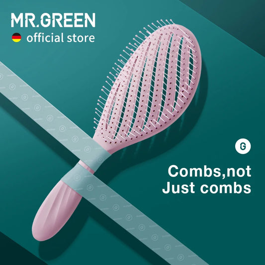 Easy Hair Drying Hollowed Out Hair Brush