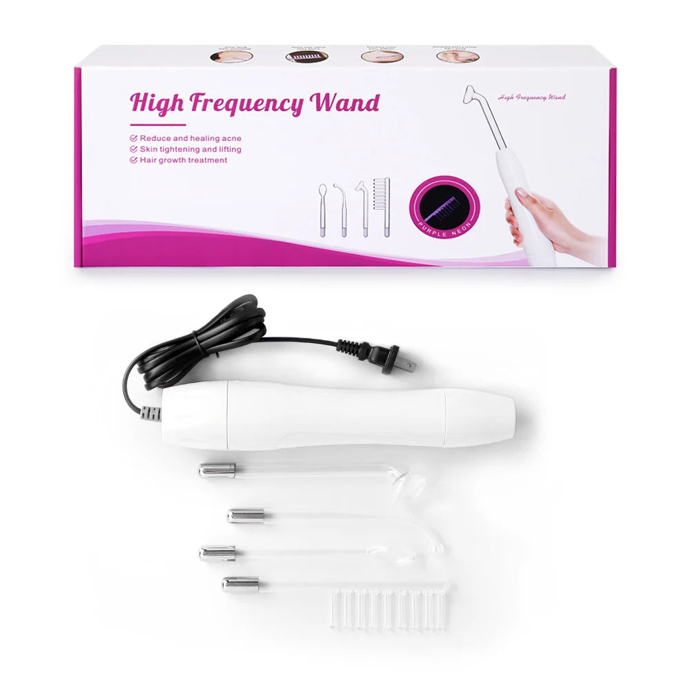 High Frequency Facial Therapy Wand