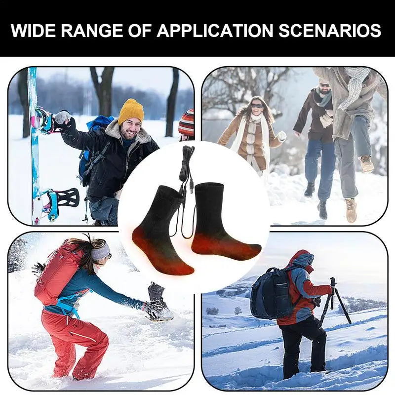 Rechargeable Heating Socks