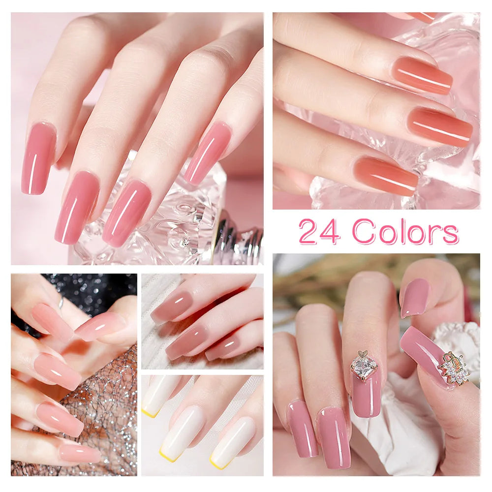 Nail Gel Set With UV LED Lamp Dryer
