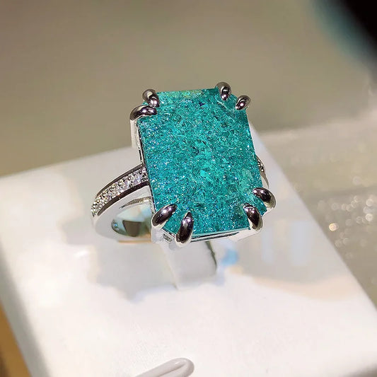 925 Silver Tourmaline Ring