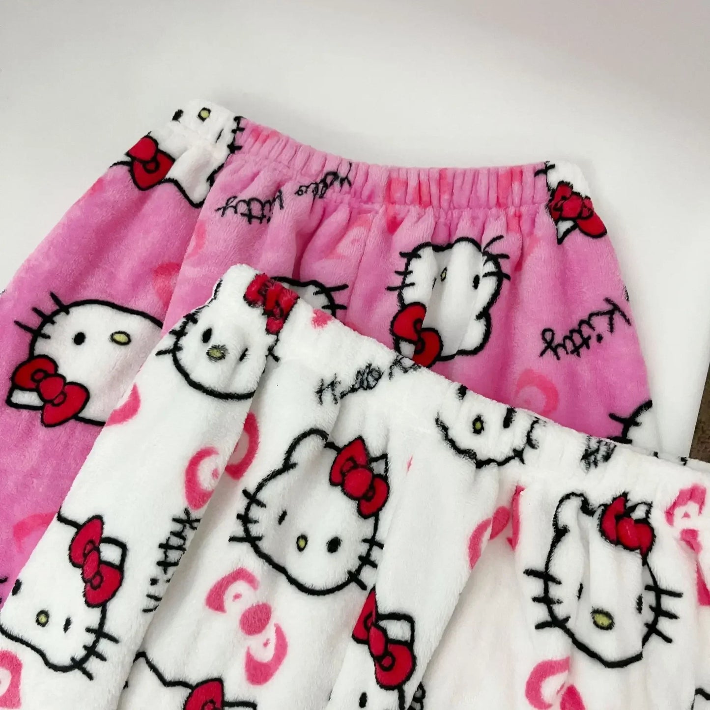 Hello Kitty Fleece Pajama Shorts