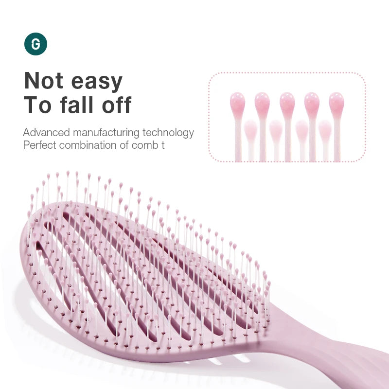 Easy Hair Drying Hollowed Out Hair Brush