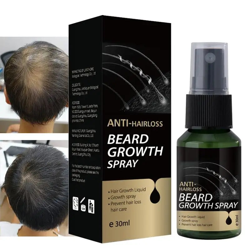 Anti-Hair Loss Beard Growth Spray
