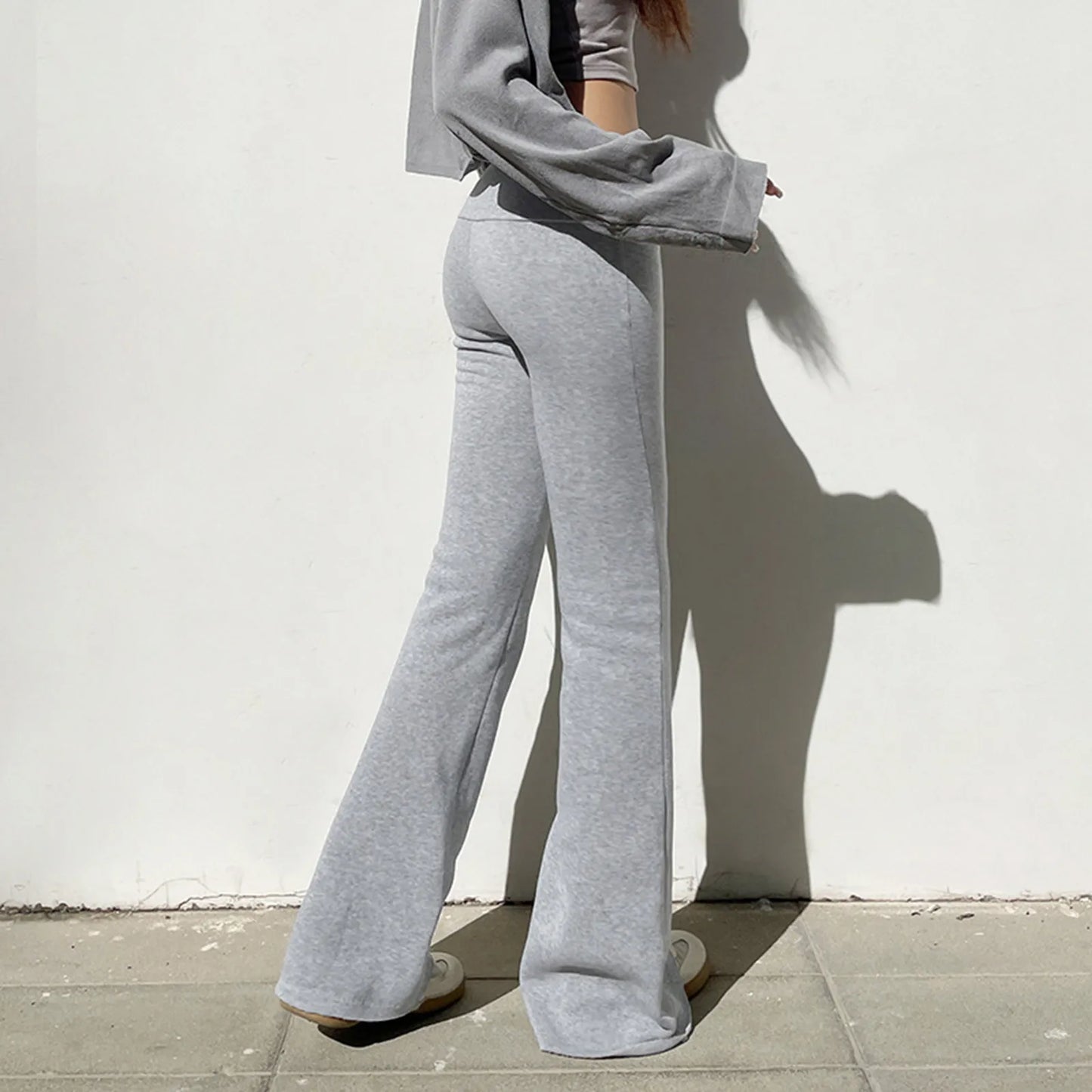 Slim Fit Flared Pants