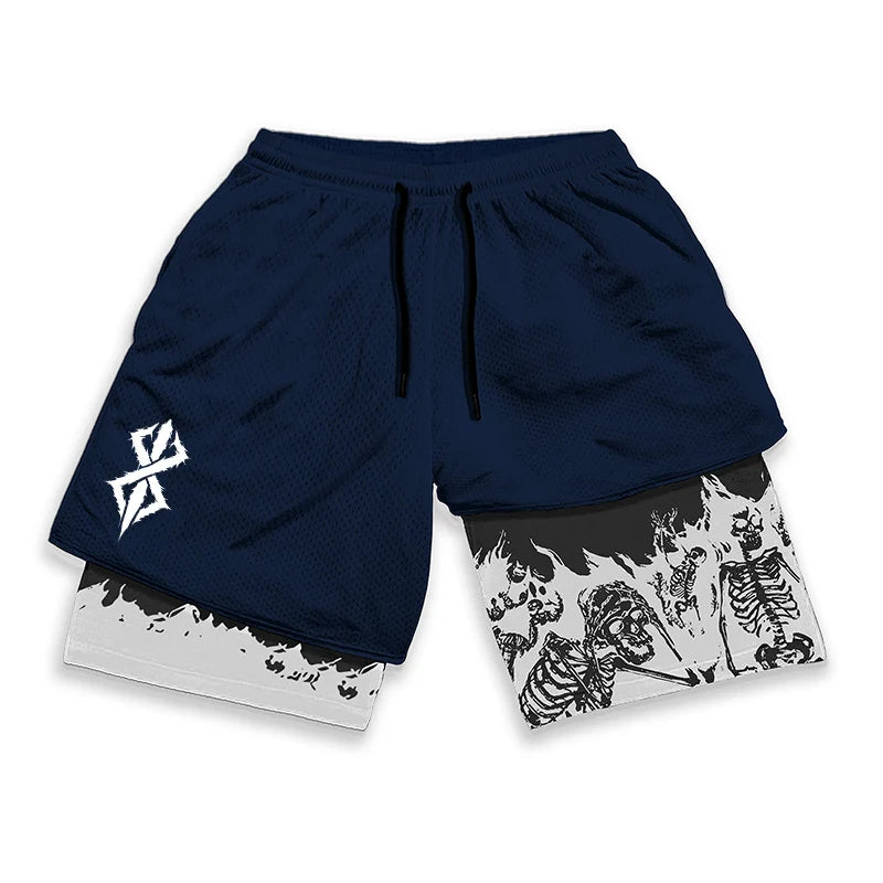 Athletic Quick-Dry Stretch Shorts