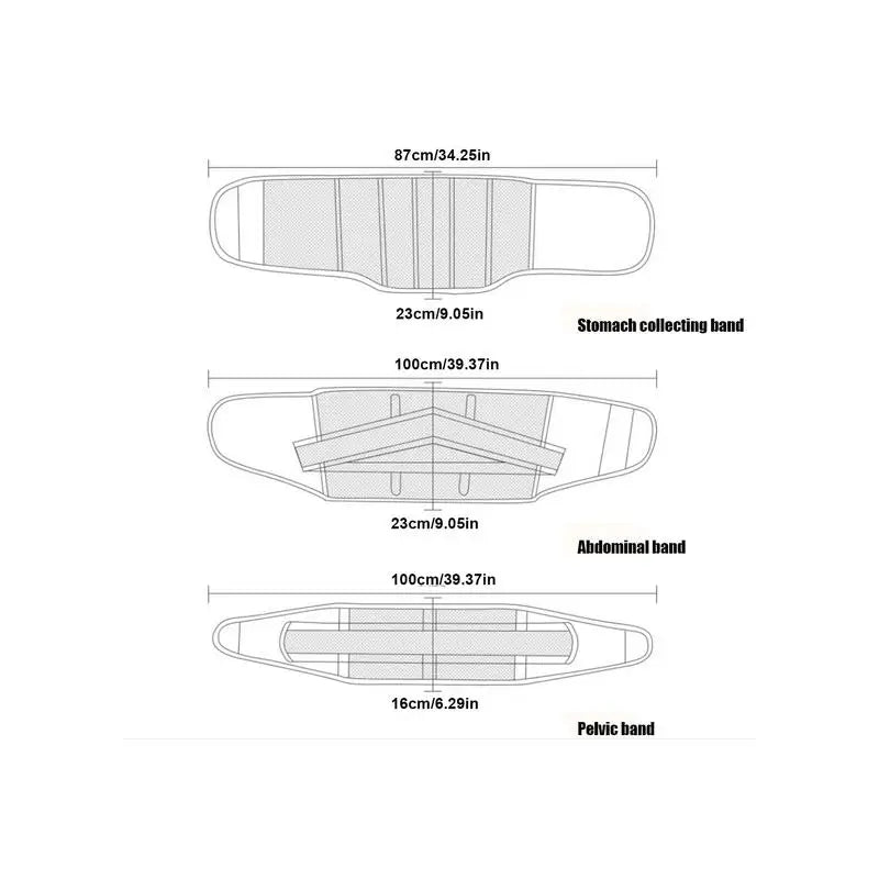 3in1 Corset Support Belt