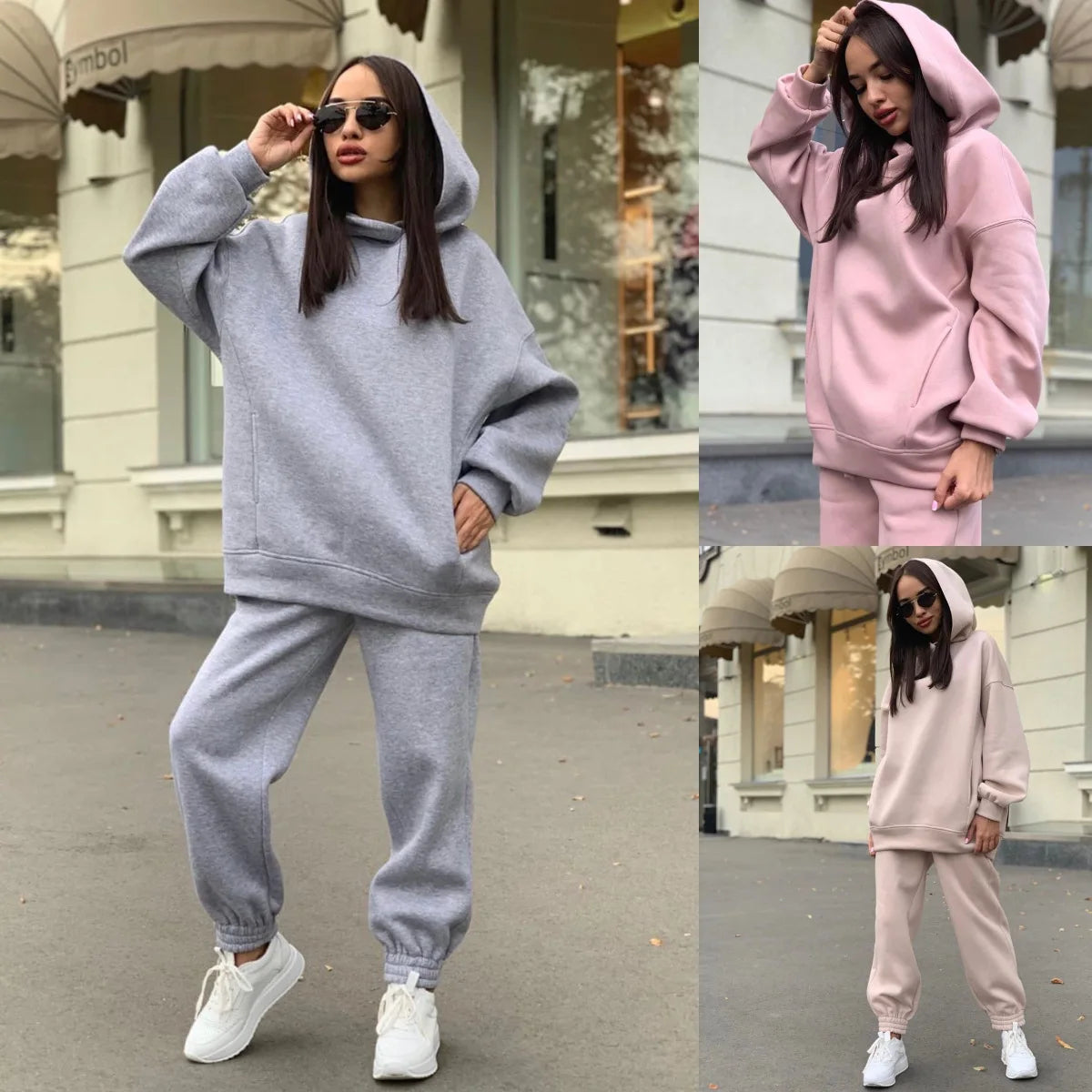 Fleece Hoodie/Pant Set