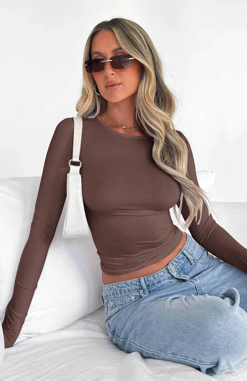 Long Sleeve Fitness Top