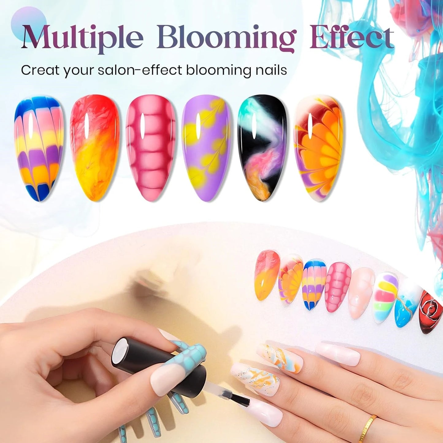 Clear Nail Blooming Gel