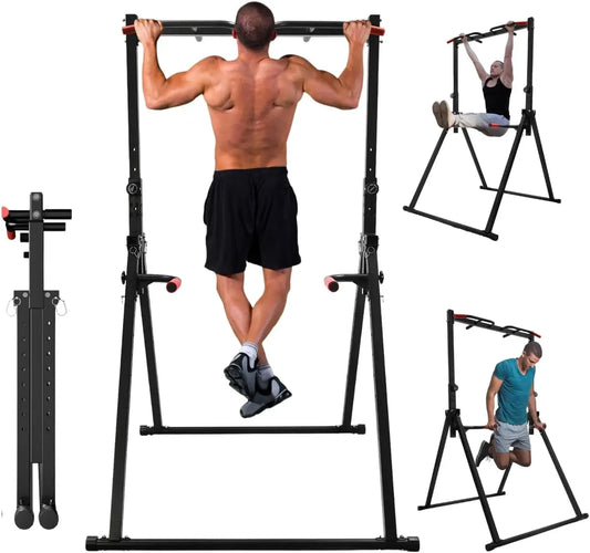 Foldable Pull Up/Dip Bar Stand