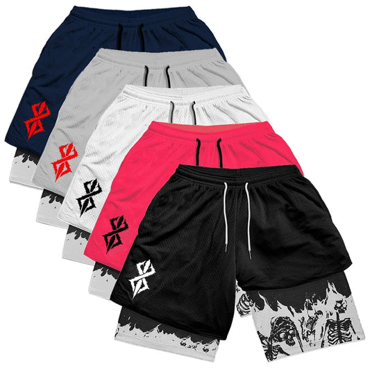 Athletic Quick-Dry Stretch Shorts