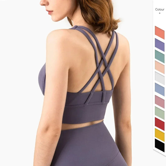 Cross Back Sport Bra