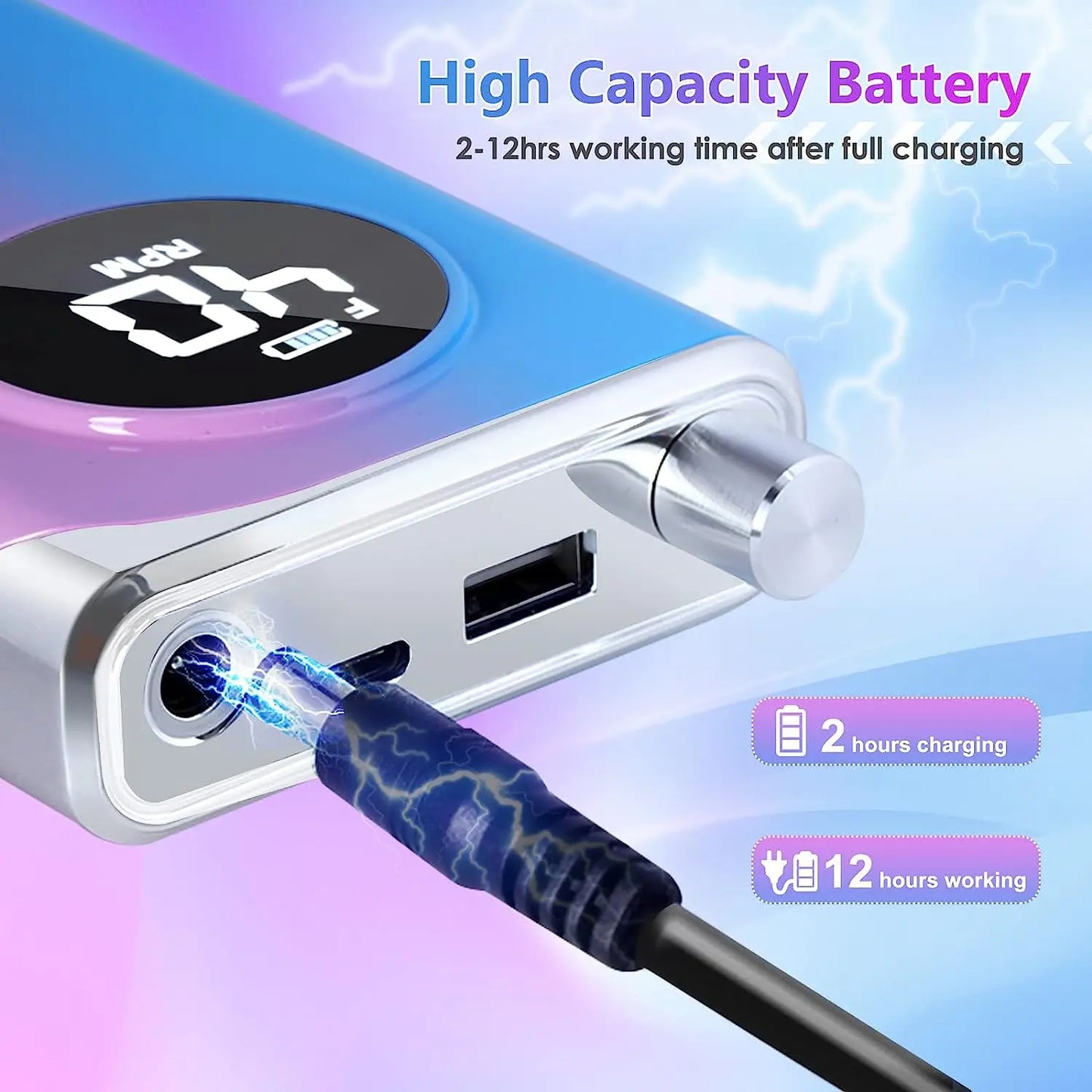 Portable Electric Nail Drill Machine