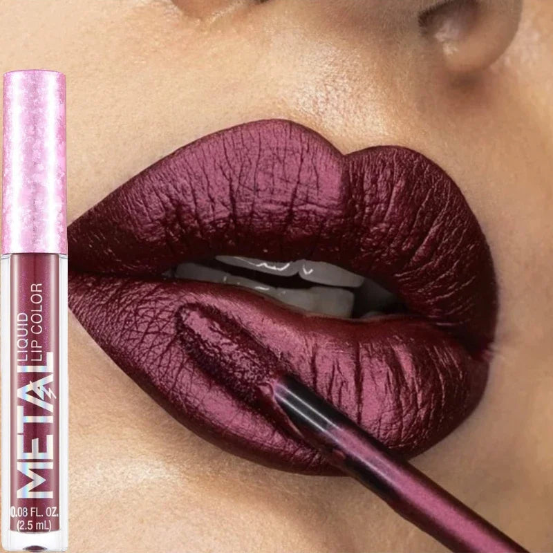 Matte Glitter Lip Gloss