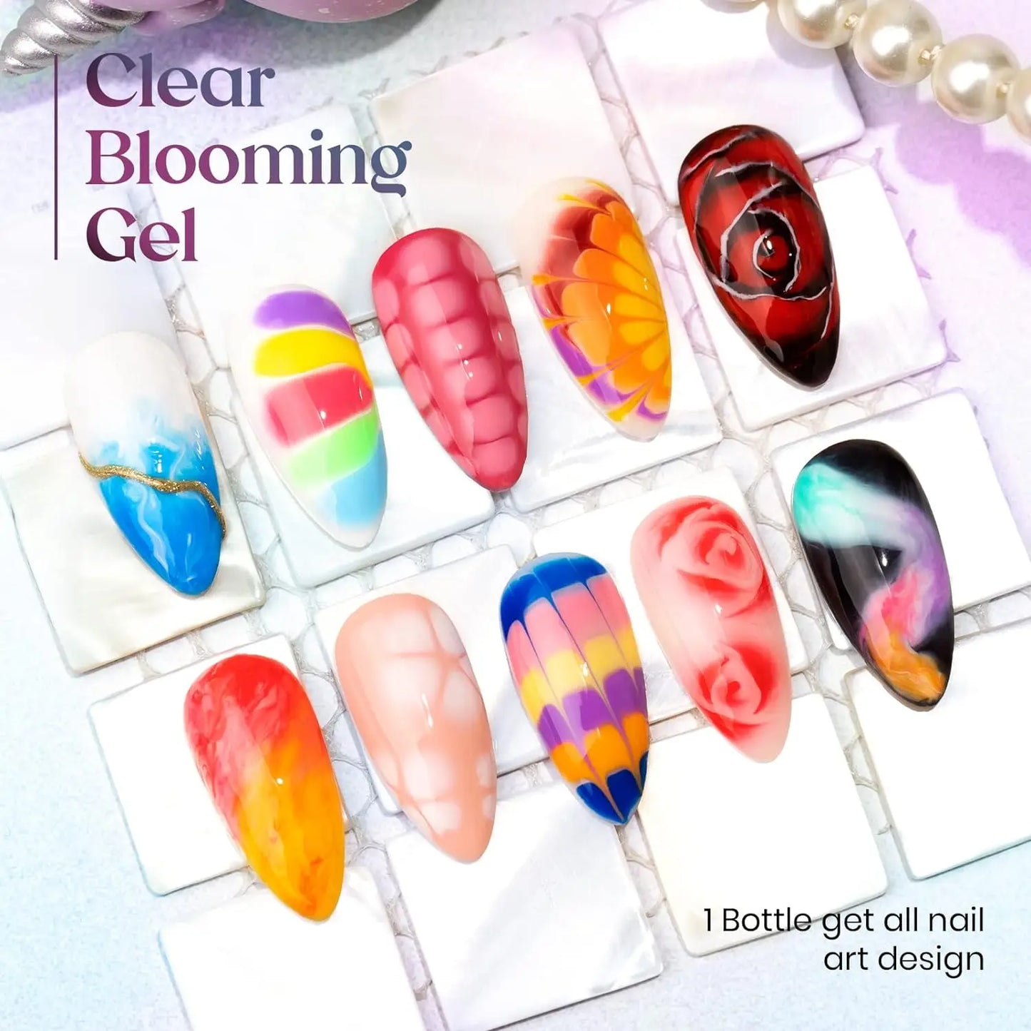 Clear Nail Blooming Gel