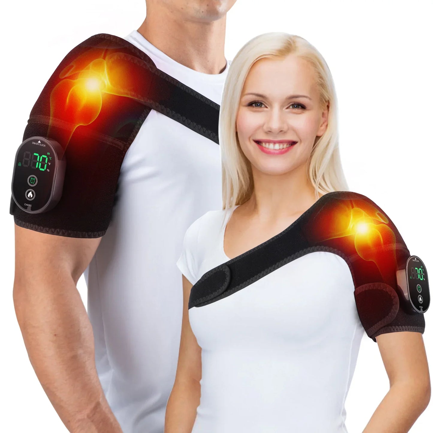 Heated Shoulder Massager