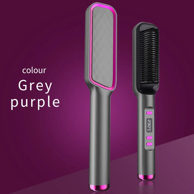 Negative Ion Heating Straight Hair Comb