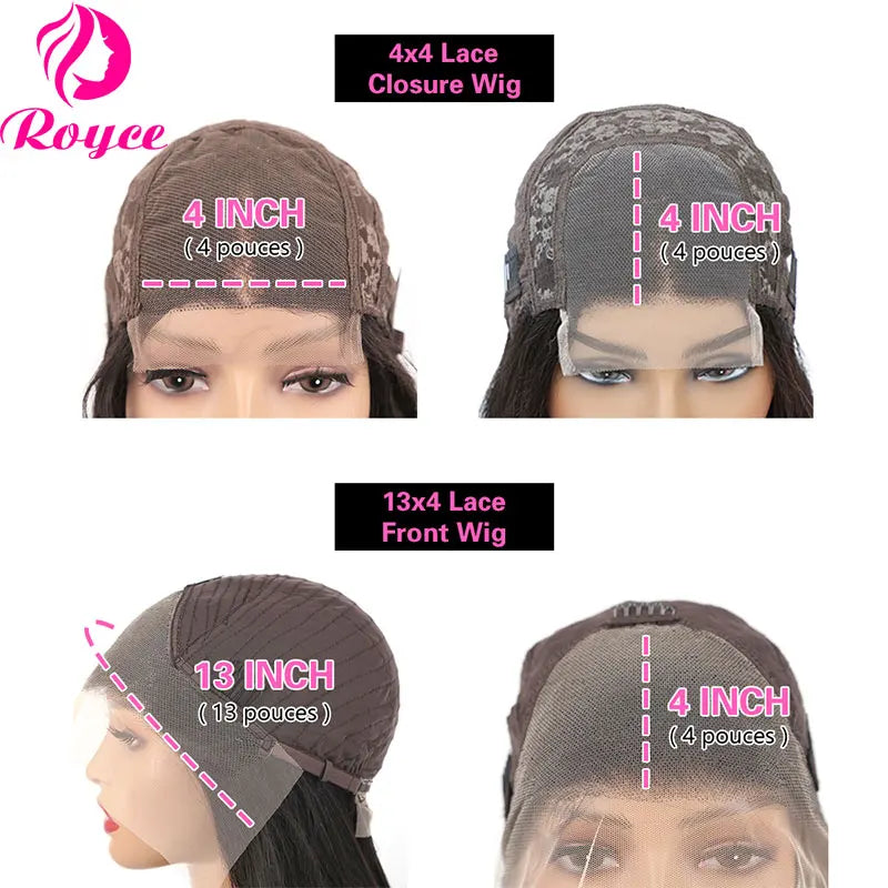 Curly Edged Short Bob Human Hair Wigs