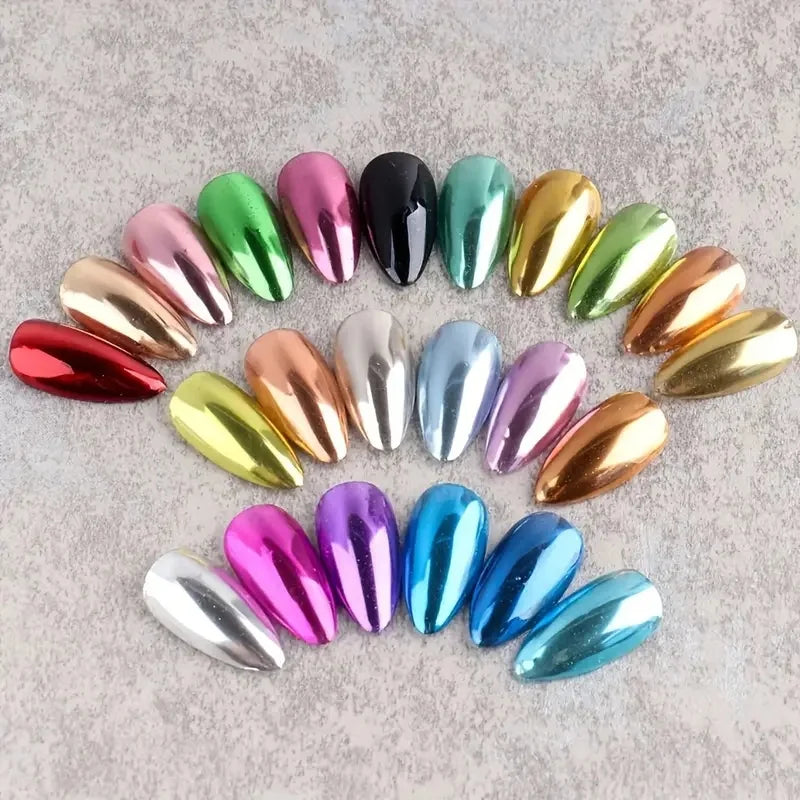 Nail Magic Mirror Powder Set