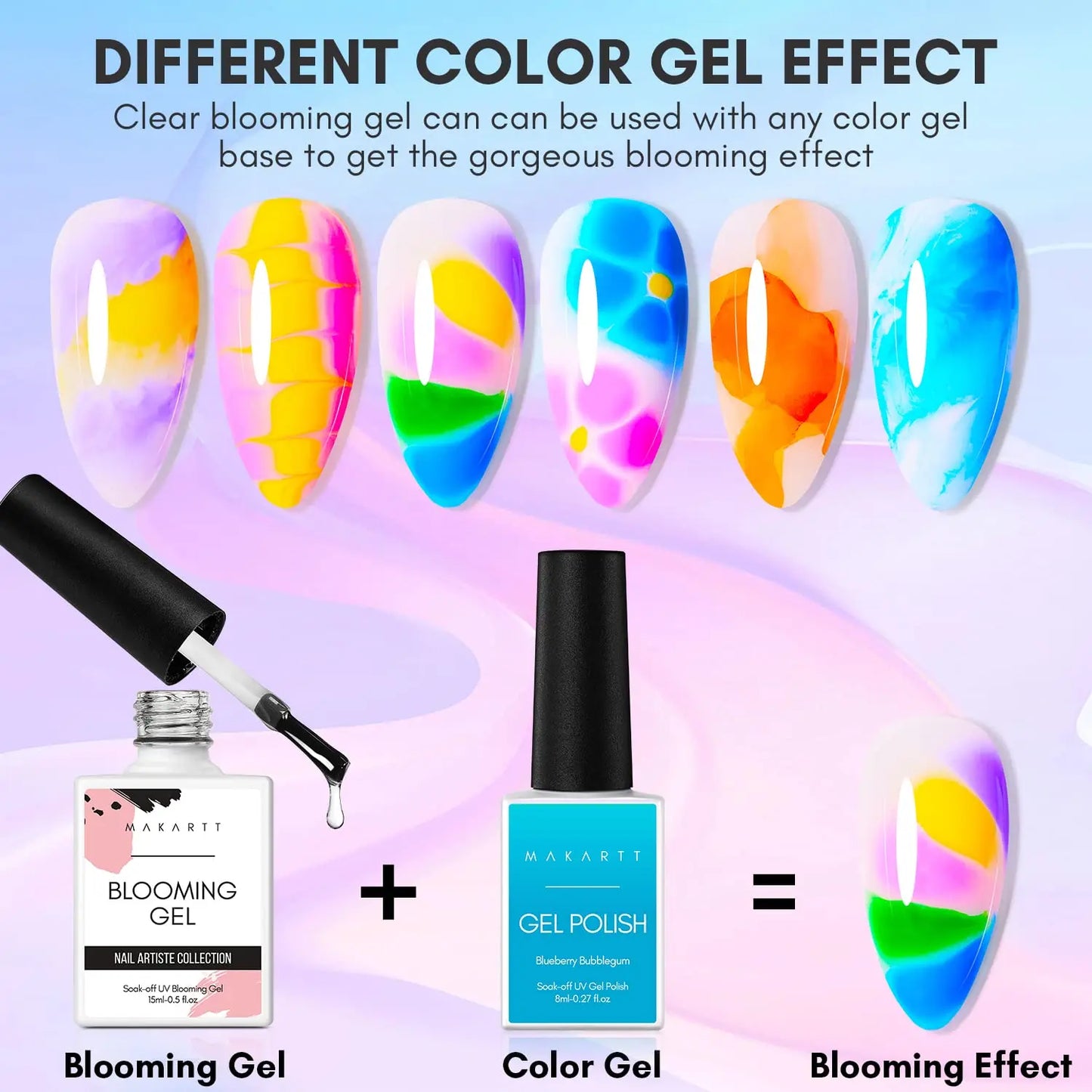 Clear Nail Blooming Gel