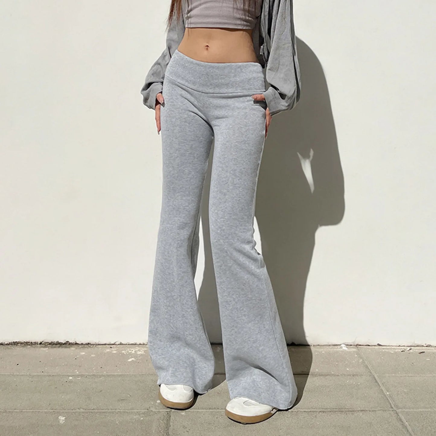 Slim Fit Flared Pants