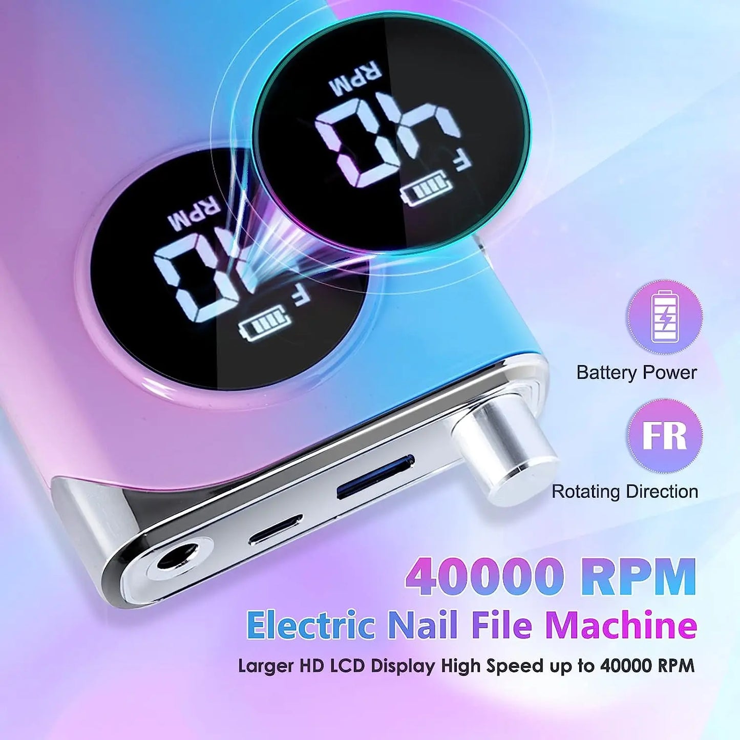 Portable Electric Nail Drill Machine