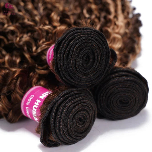 Curly Human Hair Weave